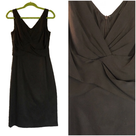 Elie Tahari Dresses & Skirts - ELIE TAHARI Women’s Silk Cocktail Black Dress - 8